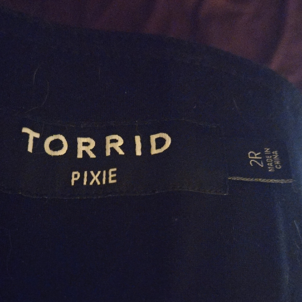 Torrid Pixie Midnight Black Trousers - image 3